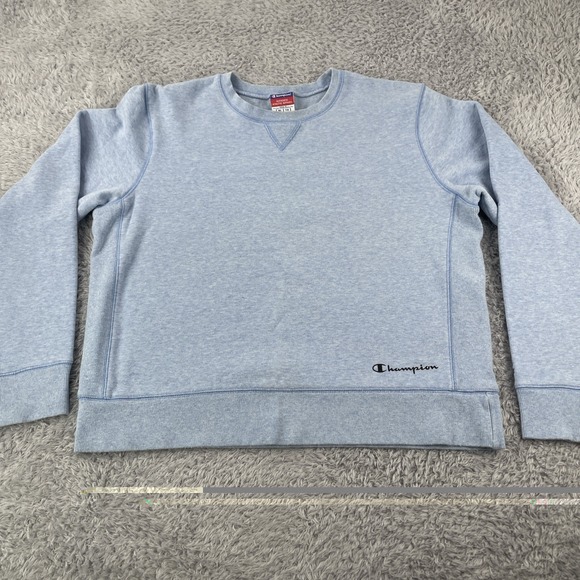 Champion Tops - Vintage Champion Reverse Weave Crewneck Sweatshirt‎ Women's XL Baby Blue